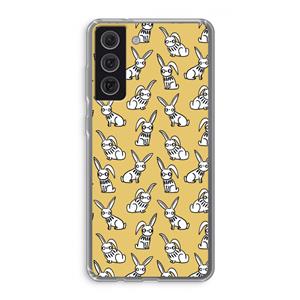 CaseCompany Haas: Samsung Galaxy S21 FE Transparant Hoesje