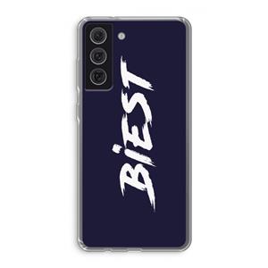 CaseCompany Biest: Samsung Galaxy S21 FE Transparant Hoesje