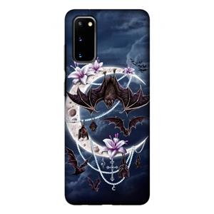 CaseCompany Vleermuizen Maan: Samsung Galaxy S20 Tough Case