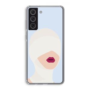 CaseCompany Incognito: Samsung Galaxy S21 FE Transparant Hoesje