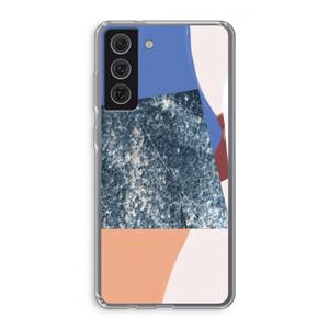 CaseCompany Billy: Samsung Galaxy S21 FE Transparant Hoesje