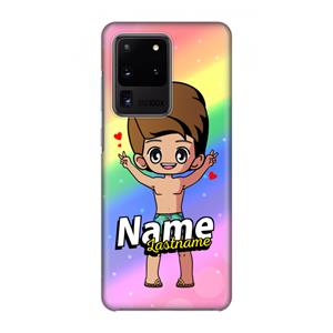 CaseCompany Chibi Maker man: Volledig geprint Samsung Galaxy S20 Ultra Hoesje