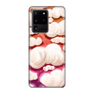 CaseCompany Katoen Wolken: Volledig geprint Samsung Galaxy S20 Ultra Hoesje