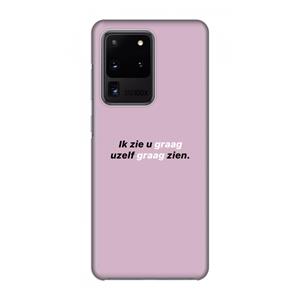 CaseCompany uzelf graag zien: Volledig geprint Samsung Galaxy S20 Ultra Hoesje