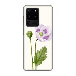 CaseCompany Purple poppy: Volledig geprint Samsung Galaxy S20 Ultra Hoesje