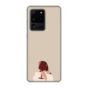 CaseCompany I drink wine: Volledig geprint Samsung Galaxy S20 Ultra Hoesje