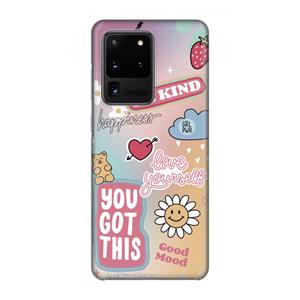 CaseCompany Positivity: Volledig geprint Samsung Galaxy S20 Ultra Hoesje