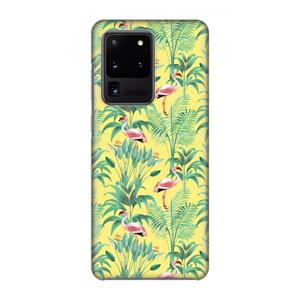 CaseCompany Flamingo party: Volledig geprint Samsung Galaxy S20 Ultra Hoesje