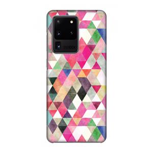CaseCompany Gekleurde driehoekjes: Volledig geprint Samsung Galaxy S20 Ultra Hoesje