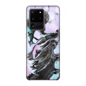 CaseCompany Pastel zwart: Volledig geprint Samsung Galaxy S20 Ultra Hoesje