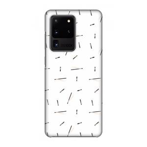 CaseCompany Hipster stripes: Volledig geprint Samsung Galaxy S20 Ultra Hoesje