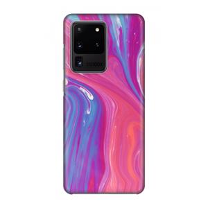 CaseCompany Paarse stroom: Volledig geprint Samsung Galaxy S20 Ultra Hoesje
