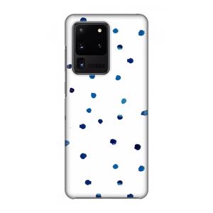 CaseCompany Blauwe stippen: Volledig geprint Samsung Galaxy S20 Ultra Hoesje