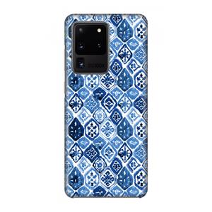 CaseCompany Blauw motief: Volledig geprint Samsung Galaxy S20 Ultra Hoesje
