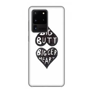 CaseCompany Big butt bigger heart: Volledig geprint Samsung Galaxy S20 Ultra Hoesje