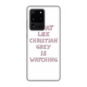 CaseCompany Christian Grey: Volledig geprint Samsung Galaxy S20 Ultra Hoesje