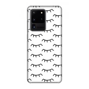 CaseCompany Wimpers: Volledig geprint Samsung Galaxy S20 Ultra Hoesje