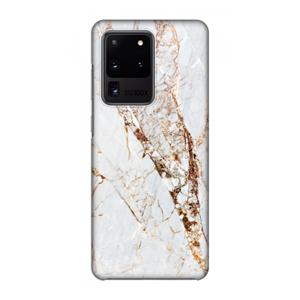 CaseCompany Goud marmer: Volledig geprint Samsung Galaxy S20 Ultra Hoesje