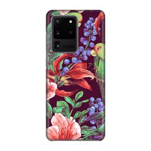 CaseCompany Papegaaien: Volledig geprint Samsung Galaxy S20 Ultra Hoesje