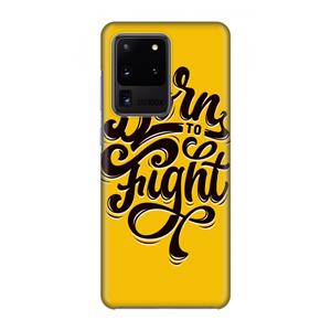 CaseCompany Born to Fight: Volledig geprint Samsung Galaxy S20 Ultra Hoesje