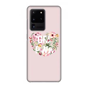 CaseCompany GRL PWR Flower: Volledig geprint Samsung Galaxy S20 Ultra Hoesje