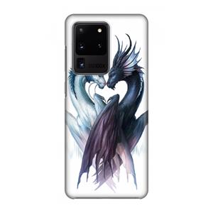 CaseCompany Yin Yang Dragons: Volledig geprint Samsung Galaxy S20 Ultra Hoesje