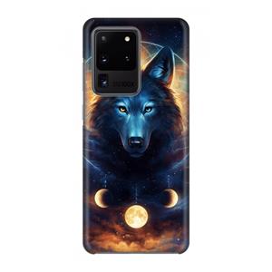 CaseCompany Wolf Dreamcatcher: Volledig geprint Samsung Galaxy S20 Ultra Hoesje