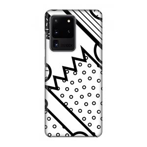 CaseCompany Pop Art #4: Volledig geprint Samsung Galaxy S20 Ultra Hoesje