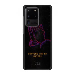 CaseCompany Praying For My Haters: Volledig geprint Samsung Galaxy S20 Ultra Hoesje