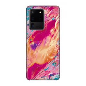 CaseCompany Pastel Echoes: Volledig geprint Samsung Galaxy S20 Ultra Hoesje
