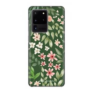 CaseCompany Botanical green sweet flower heaven: Volledig geprint Samsung Galaxy S20 Ultra Hoesje