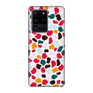 CaseCompany Colored Giraffe: Volledig geprint Samsung Galaxy S20 Ultra Hoesje