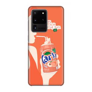 CaseCompany Peach please!: Volledig geprint Samsung Galaxy S20 Ultra Hoesje