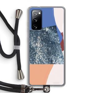 CaseCompany Billy: Samsung Galaxy S20 FE / S20 FE 5G Transparant Hoesje met koord
