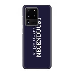CaseCompany Blijve plakken in Negenduust: Volledig geprint Samsung Galaxy S20 Ultra Hoesje