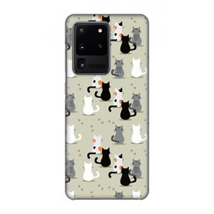 CaseCompany Katten: Volledig geprint Samsung Galaxy S20 Ultra Hoesje
