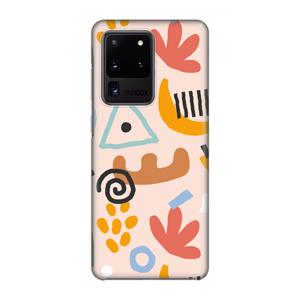 CaseCompany Abstract: Volledig geprint Samsung Galaxy S20 Ultra Hoesje