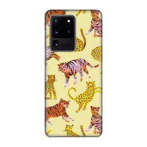 CaseCompany Cute Tigers and Leopards: Volledig geprint Samsung Galaxy S20 Ultra Hoesje