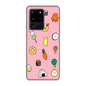 CaseCompany Happy bento friends: Volledig geprint Samsung Galaxy S20 Ultra Hoesje