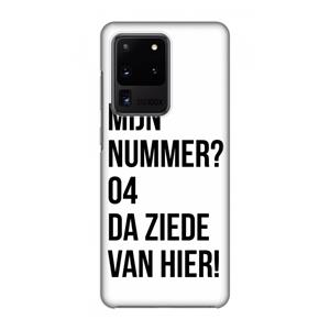CaseCompany Da ziede van hier: Volledig geprint Samsung Galaxy S20 Ultra Hoesje