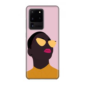 CaseCompany Yellow glasses: Volledig geprint Samsung Galaxy S20 Ultra Hoesje