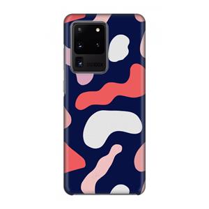 CaseCompany Memphis Shapes Pink: Volledig geprint Samsung Galaxy S20 Ultra Hoesje