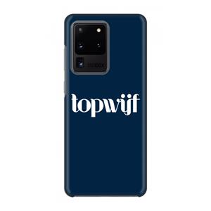CaseCompany Topwijf Navy: Volledig geprint Samsung Galaxy S20 Ultra Hoesje