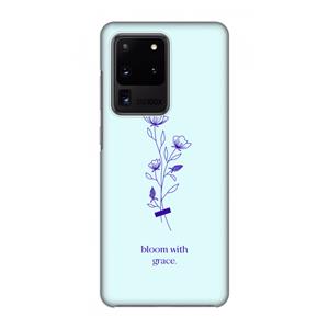 CaseCompany Bloom with grace: Volledig geprint Samsung Galaxy S20 Ultra Hoesje