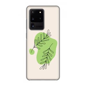 CaseCompany Beleaf in you: Volledig geprint Samsung Galaxy S20 Ultra Hoesje
