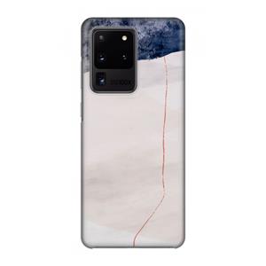 CaseCompany Stone White: Volledig geprint Samsung Galaxy S20 Ultra Hoesje