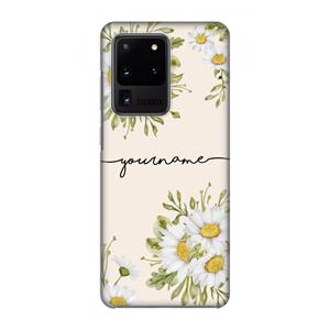 CaseCompany Daisies: Volledig geprint Samsung Galaxy S20 Ultra Hoesje