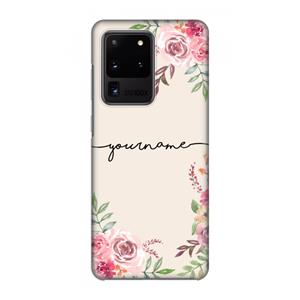 CaseCompany Rozen: Volledig geprint Samsung Galaxy S20 Ultra Hoesje