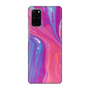 CaseCompany Paarse stroom: Volledig geprint Samsung Galaxy S20 Plus Hoesje