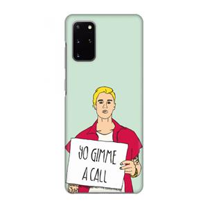 CaseCompany Gimme a call: Volledig geprint Samsung Galaxy S20 Plus Hoesje